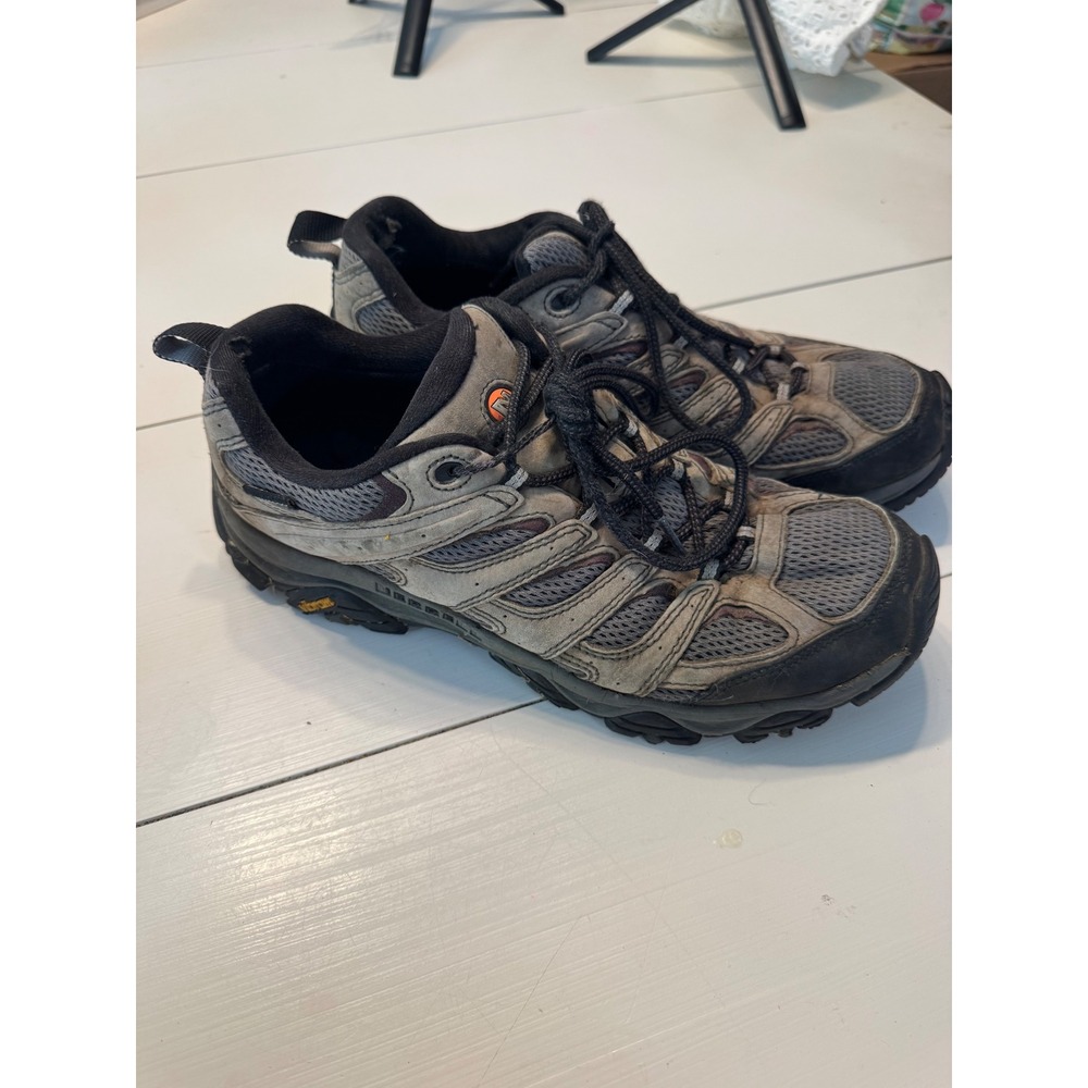 Merrell Moab 2 Vent Hiking Shoes Mens 11.5 Grey J035855 Low Top Trail Sneakers